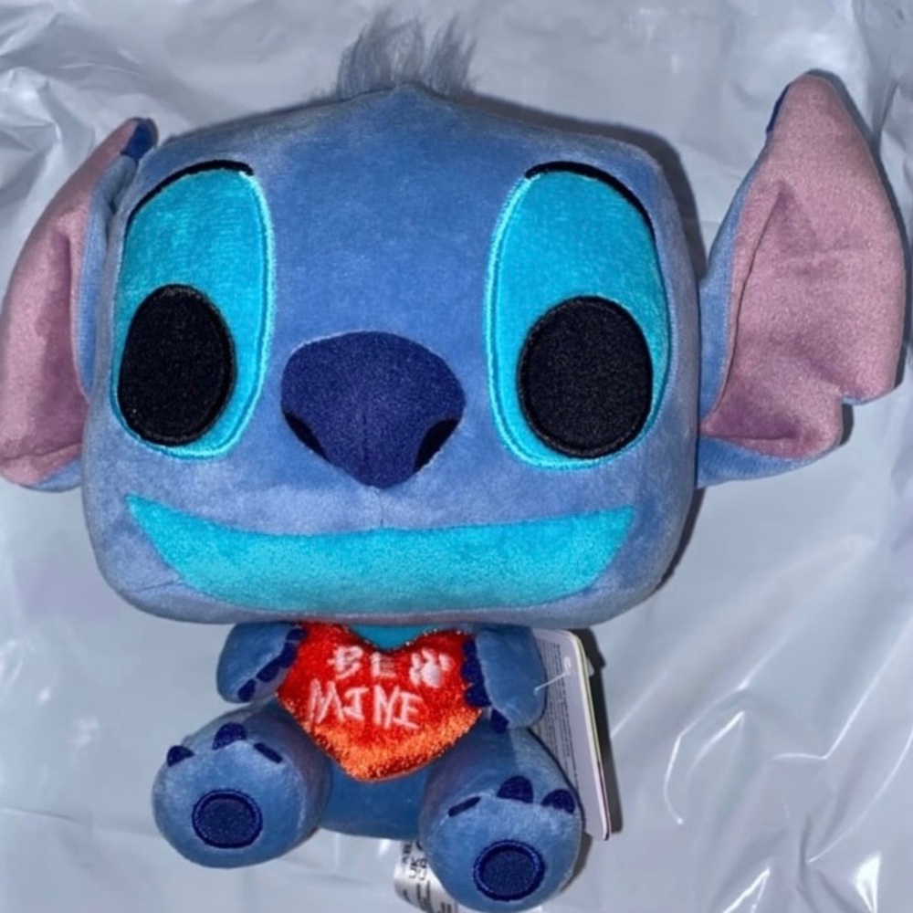 Stitch from Lilo And Stitch Disney’s Stitch Plush “Be Mine” Plushies Plush Funko
